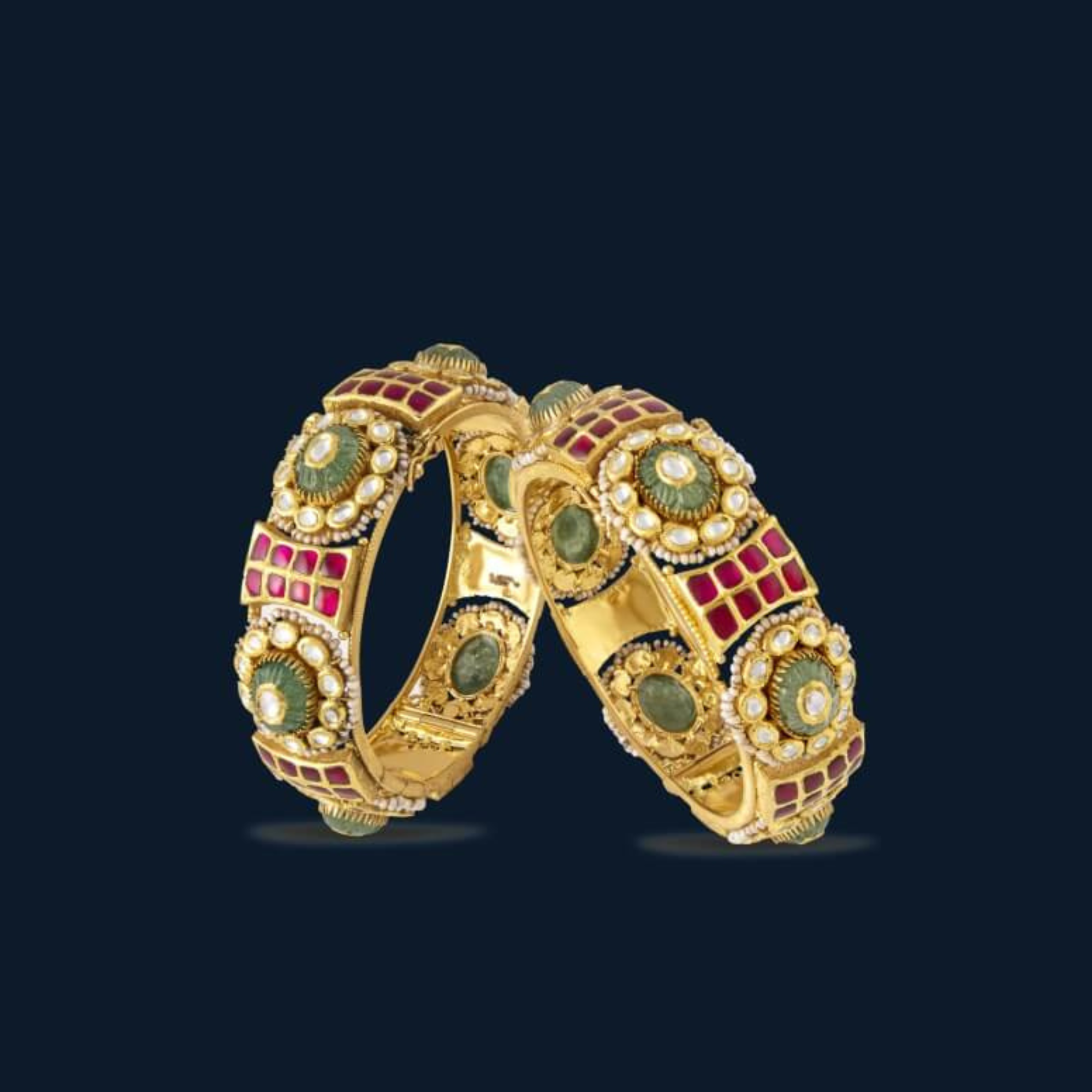 Kundan Karay in 22kt gold