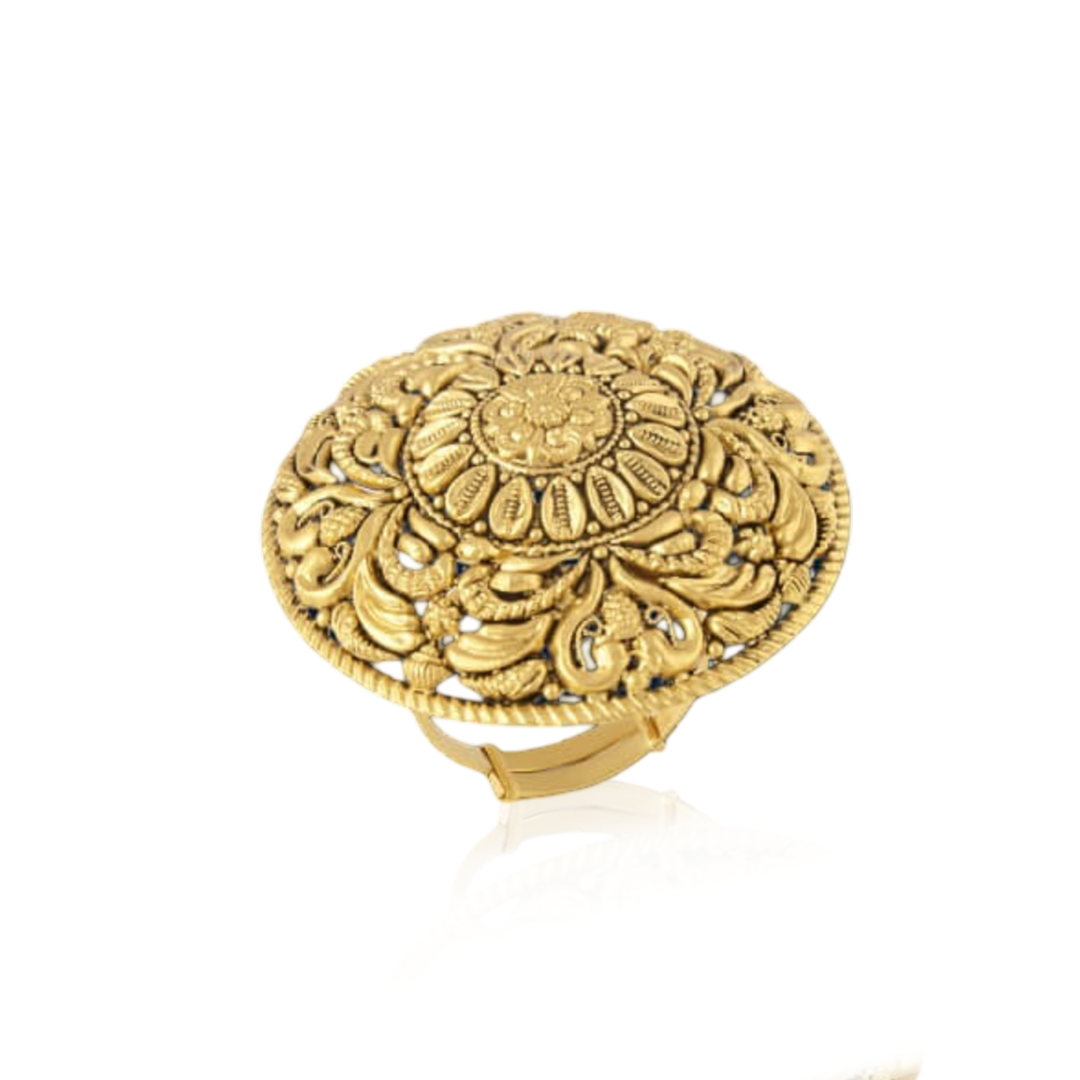 Ring in 22kt Antique gold