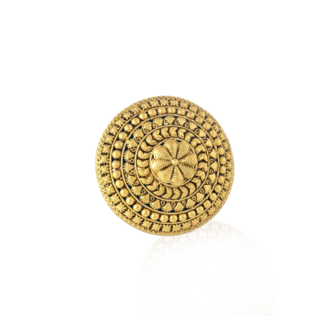 Ring in 22kt Antique gold