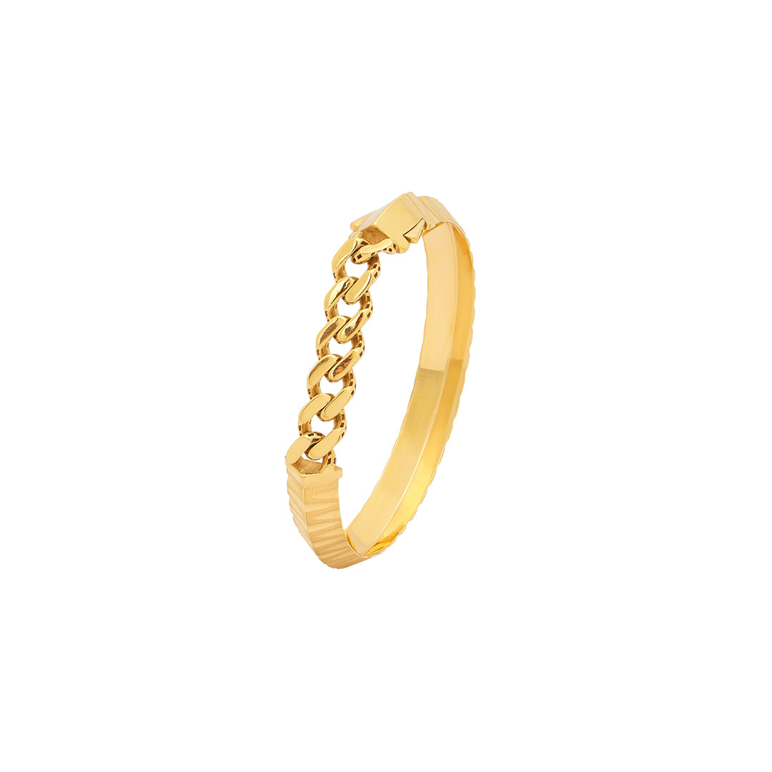 Bracelet in 22 kt gold.